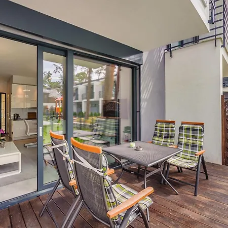 Prestige House - 2 Sypialnie Z Ogródkiem I Basenem * Pobierowo